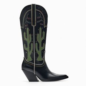 Zara Gorgeous Coachella Cowboy Boots 🌵 👢